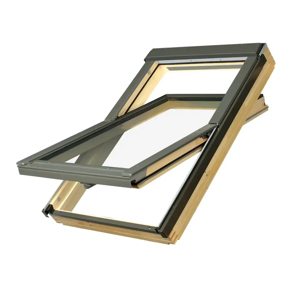 Fenêtre de toit pivotante en bois FTP‑V G61