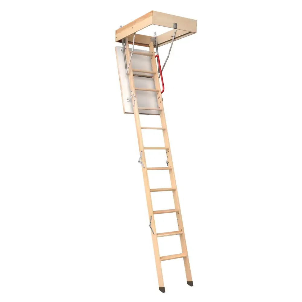 Escalier escamotable en bois LWK Komfort à 4 segments